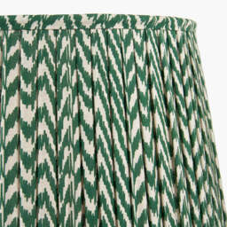 Vienna 50cm Forest Green Chevron Mushroom Pleat Lampshade - thumbnail 4