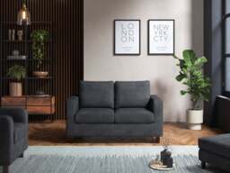 Model 28 - 2 Seater Sofa Turin Grey - thumbnail 5