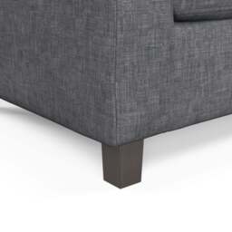 Model 28 - 2 Seater Sofa Turin Grey - thumbnail 4