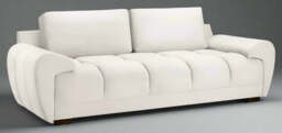 Azzuro Sofa Cream 3 Seater - thumbnail 4