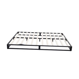 Basics Metal Platform Bed Frame with Slatted Frame Single Bed Double Bed King Bed, Double Size Frame - thumbnail 5