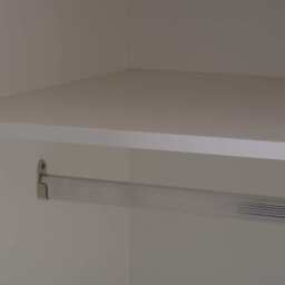 Heritage 2 Door 2 Drawer Wardrobe, White - thumbnail 7