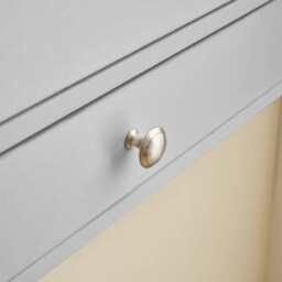 Heritage Foldable Floating Desk Dressing Desk Wall-Mounted Drop-Leaf Table, Grey - thumbnail 4