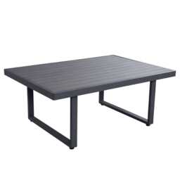 Hamburg Outdoor Modular Steel 4-Seater Garden Patio Sofa Set With Coffee Table - thumbnail 9