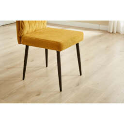 A Pair of Dining Chairs with Cushioned Backrest, Brownish‑Tan - thumbnail 2
