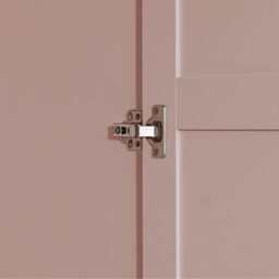 Neo 3 Door 3 Drawer Wardrobe Storage Wardrobe, Vintage Pink - thumbnail 5
