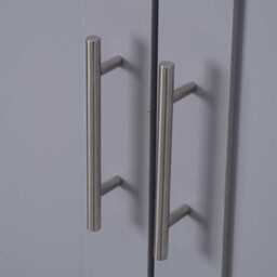 Heritage 2 Door 2 Drawer Wardrobe in Grey and Oak - thumbnail 7