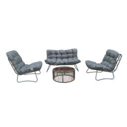 4‑Seater Outdoor Sofa Set with Coffee Table - thumbnail 7