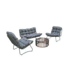 4‑Seater Outdoor Sofa Set with Coffee Table - thumbnail 6