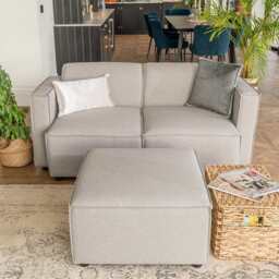 Tessa Modular 2 Seater Sofa with Chaise - thumbnail 2