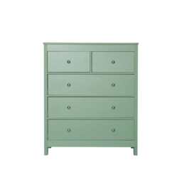 Neo 3+2 Drawers Chest Of Drawers Storage Cabinet, Sage Green - thumbnail 3