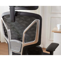 Essential Ergonomic Office Chair Swivel Computer Chair With Headrest, Black - thumbnail 7