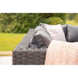 Vancouver 6‑Seater Outdoor Sofa Set with Fire Pit Table - thumbnail 5