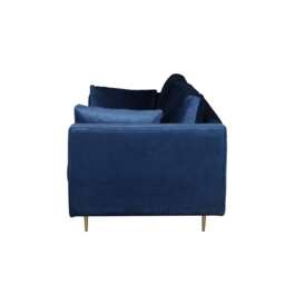 Avery 3+2 Seater Sofa Set with Scatter Cushions, Blue - thumbnail 7
