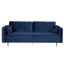 Avery 3+2 Seater Sofa Set with Scatter Cushions, Blue - thumbnail 8