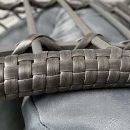 Leisure Standing Chair Garden Rattan Egg Chair, Grey - thumbnail 9