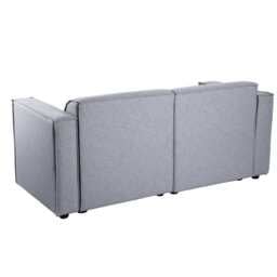 Tessa Modular 2 Seater Sofa, Linen Grey - thumbnail 4