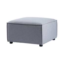 Tessa Modular Ottoman, Linen Grey - thumbnail 4