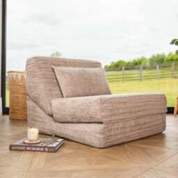 Hugspacee Adjustable Lazy Chair Plush Floor Sofa Chair, Light Grey - thumbnail 2