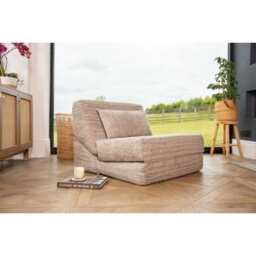 Hugspacee Adjustable Lazy Chair Plush Floor Sofa Chair, Light Grey - thumbnail 3