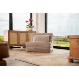 Hugspacee Adjustable Lazy Chair Plush Floor Sofa Chair, Light Grey - thumbnail 4