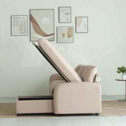 Anti-Scratching Microfibre Fabric Corner Sofa Storage Sofa 3 Seater Corner Sofa With Chaise, Pink - thumbnail 8
