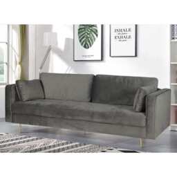 Avery 3+2 Seater Sofa Set with Scatter Cushions, Grey - thumbnail 2