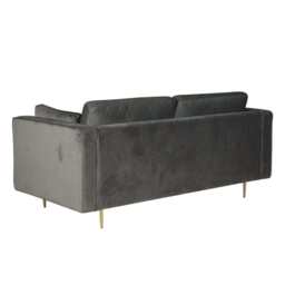 Avery 3+2 Seater Sofa Set with Scatter Cushions, Grey - thumbnail 6