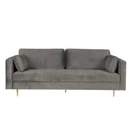 Avery 3+2 Seater Sofa Set with Scatter Cushions, Grey - thumbnail 8