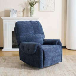 Manual & Electric Recliner Chair with Swivel and Glider, Electric Recliner Armchair