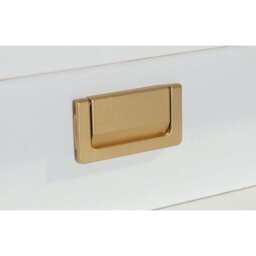 Mercury Ridged Beside Storage Cabinet Bedside Table with Light Strip and Rechargeable Plug - thumbnail 7
