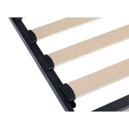 Belluno Industrial Style Wooden Bed Frame, Double Size Frame - thumbnail 7