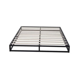 Basics Metal Platform Bed Frame with Slatted Frame Single Bed Double Bed King Bed, King Size Frame - thumbnail 3