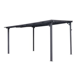 Nice Aluminium pergola Wall Gazebo Event Shelter For Garden Patio, 3*3 - thumbnail 6