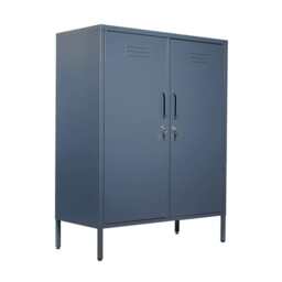 Lokki® 2 Doors Buffet Cabinet Storage Locker Cabinet, Slate - thumbnail 4