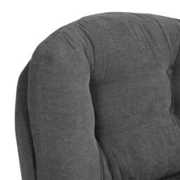 Sol Plush Swivel Leisure Chair, Grey - thumbnail 7