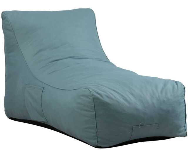 Outdoor / Indoor Lounging Bean Bag Outdoor Chair Seat, Pale teal - image 1