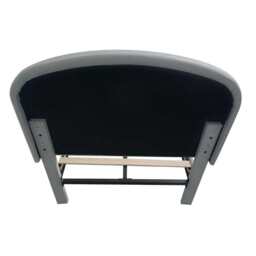 Aurora Plush Bed Frame with Head Board Single Bed or Double Bed, Single Size Frame / Grey - thumbnail 7