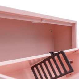 Lokki®  3 Doors Shoe Storage Cabinet, Pink - thumbnail 5