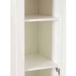 Heritage 3 Door Wardrobe, White - thumbnail 4