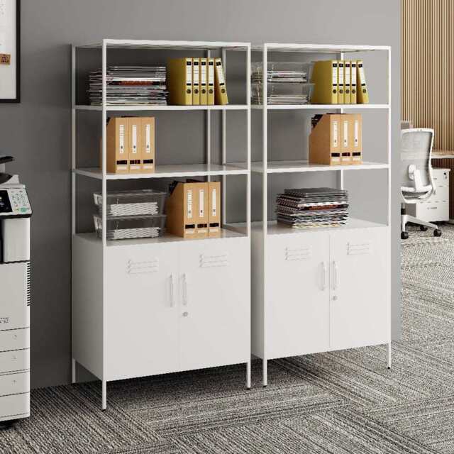 Lokki® Storage Cabinet With Shelves And Locker - image 1