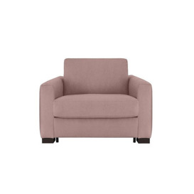 Nicoletti - Alcova Fabric Chair Sofa Bed with Box Arms - Fuente Coral