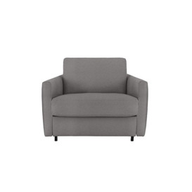 Nicoletti - Alcova Fabric Chair Sofa Bed with Slim Arms - Coupe Grigio Topo