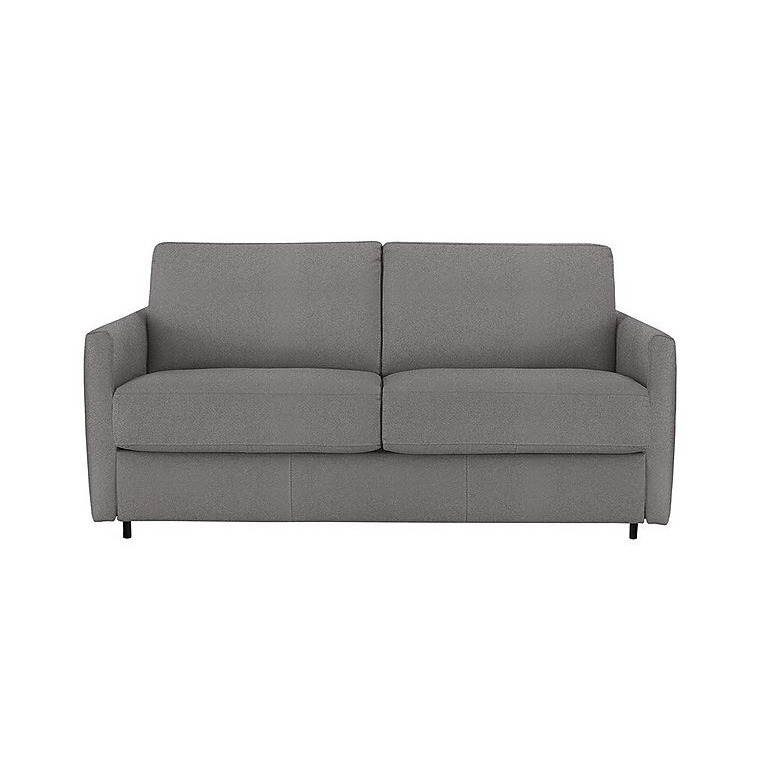 Nicoletti - Alcova 2.5 Seater Fabric Sofa Bed with Slim Arms - Coupe Grigio Topo