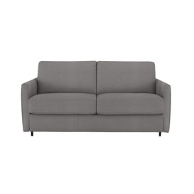 Nicoletti - Alcova 2.5 Seater Fabric Sofa Bed with Slim Arms - Coupe Grigio Topo