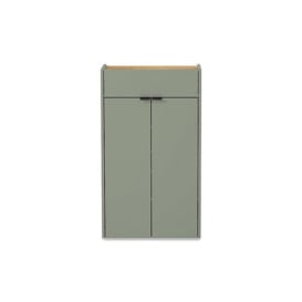 Ameca Multipurpose Cabinet - Taupe Green Oak
