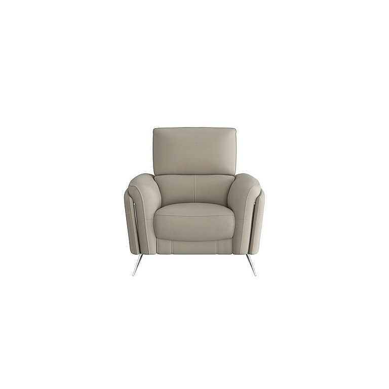 Amarilla HW Leather Power Recliner Armchair - Feather