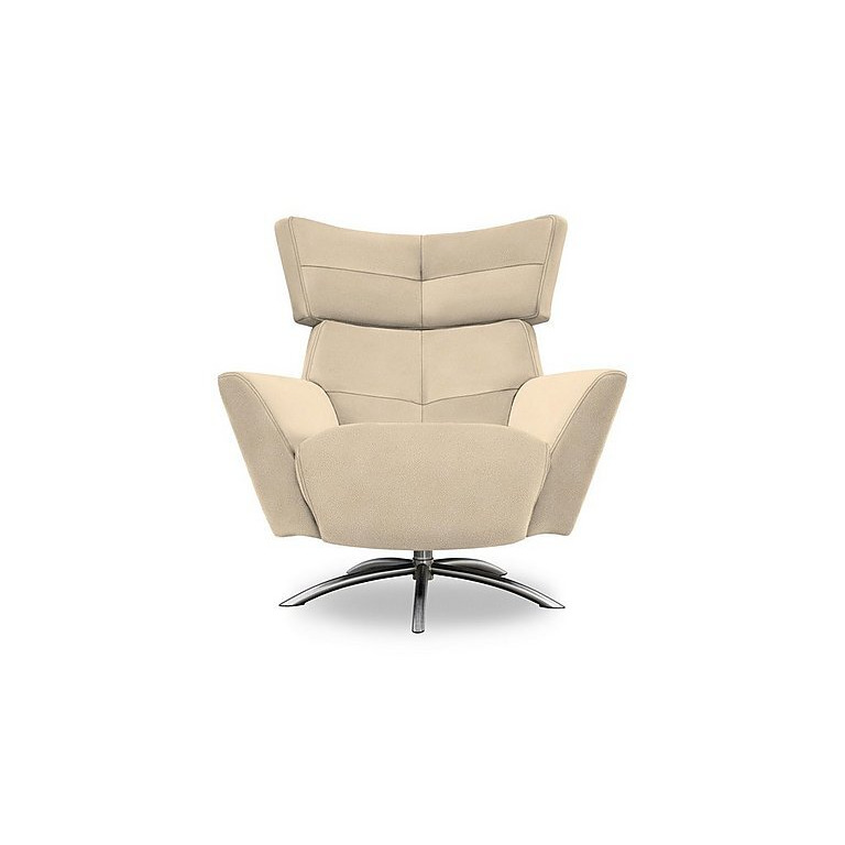 G Plan - Arlo Fabric Swivel Chair - Stingray Linen