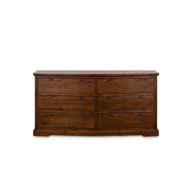 Arthur 3+3 Wide Chest of Drawers