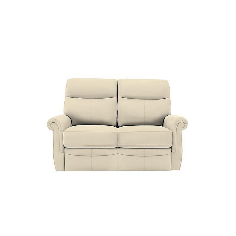 G Plan - Avon Small 2 Seater Leather Sofa - Cambridge Stone
